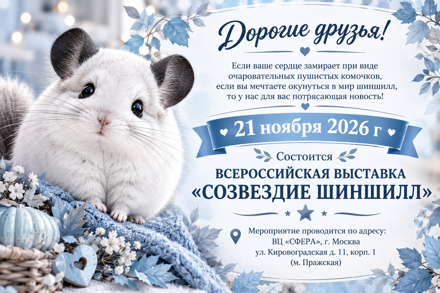 Белая шиншилла